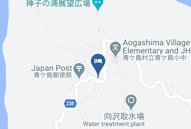 Aogashima Suginosawa Map