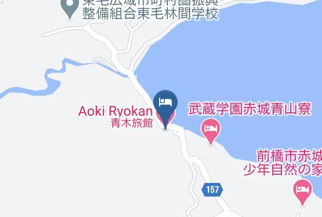 Maebashi City - Aoki Ryokan Maps