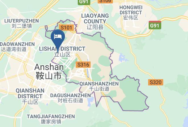 Anshan - Aolisheng Business Hotel Maps