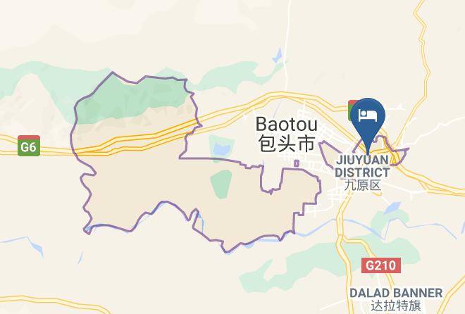 Baotou - Aoluguya Hotel Maps