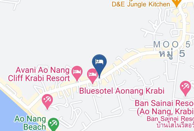 Mueang Krabi District - Aonang Paradise Resort Krabi Maps