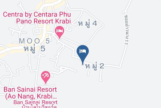 Mueang Krabi District - Aonang Phu Petra Resort Krabi Thailand Maps