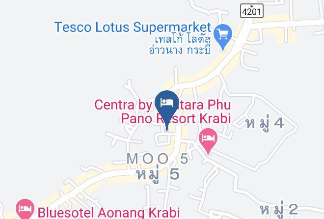 Mueang Krabi District - Aonang Sea Valley Resort Maps