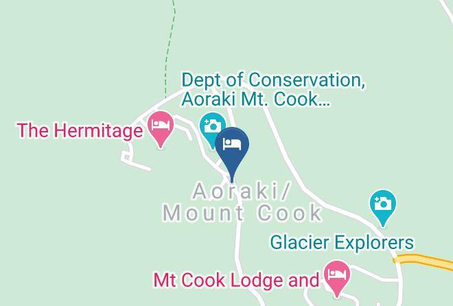 Mackenzie - Aoraki Mt Cook Alpine Lodge Maps