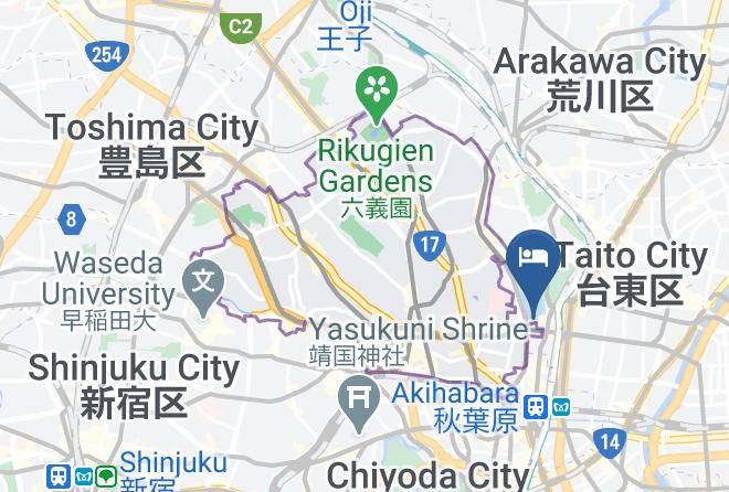 Bunkyo Ward - Aoyama Design Hotel Maps