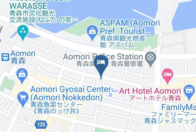 Apa Hotel Aomorieki Kenchodori Map