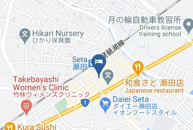 Apa Hotel Biwako Seta Ekimae Map