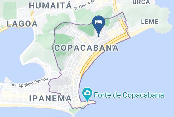 Rio De Janeiro Acabana - Apa Hotel Maps