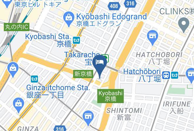 Chuo Ward - Apa Hotel Ginza Takaracho Maps