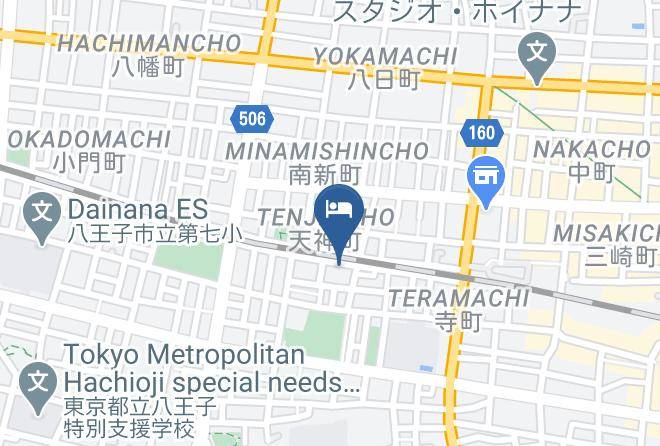 Hachioji City - Apa Hotel Hachioji Eki Nishi Maps