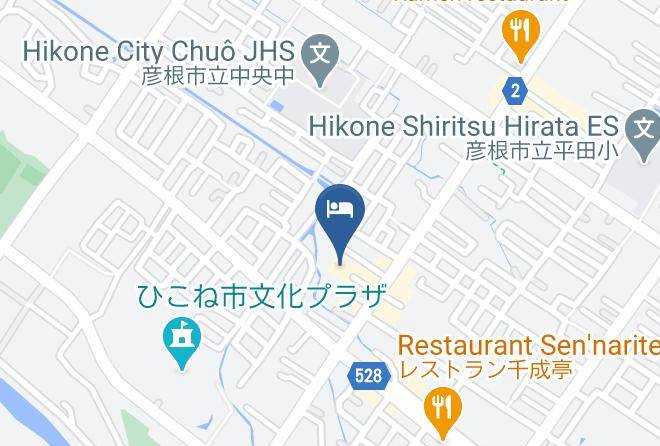 Hikone City - Apa Hotel Hikone Minami Maps