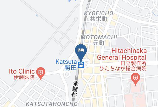 Hitachinaka City - Apa Hotel Hitachinaka Katsuta Station Maps