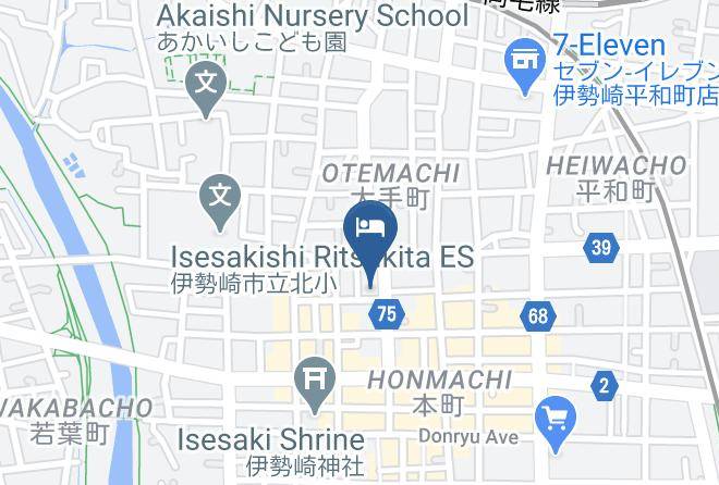 Isesaki City - Apa Hotel Isesakieki Minami Maps