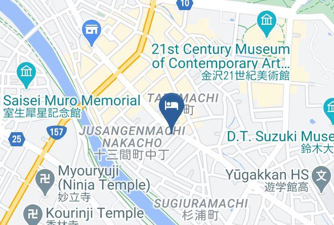 Apa Hotel Kanazawa Katamachi Map