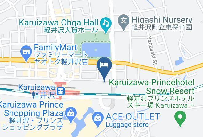 Karuizawa Townkitasaku District - Apa Hotel Karuizawa Ekimae Karuizawaso Maps