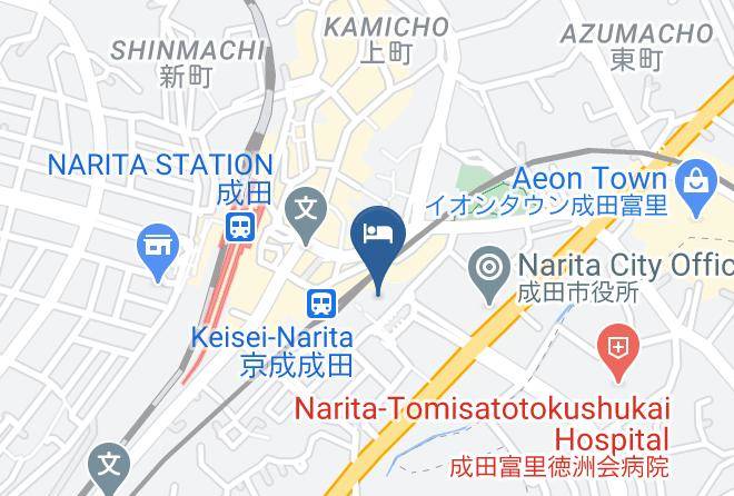 Narita City - Apa Hotel Keiseinarita Ekimae Maps
