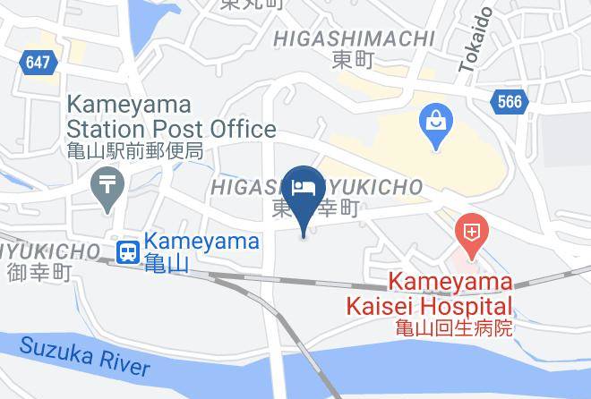 Apa Hotel Mie Kameyama Map
