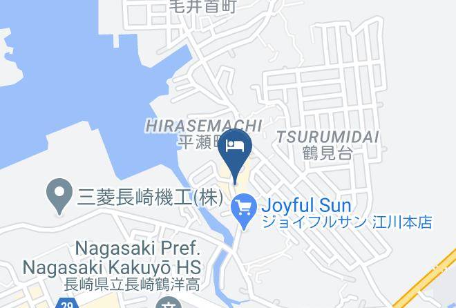 Nagasaki City - Apa Hotel Nagasaki Eki Minami Maps
