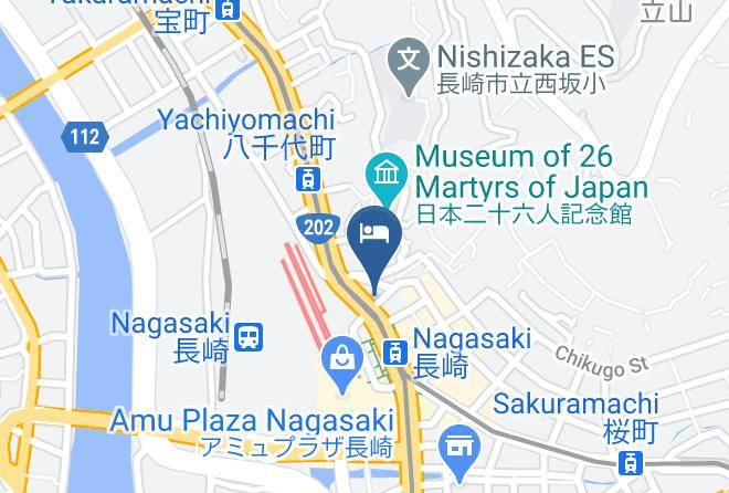 Nagasaki City - Apa Hotel Nagasaki Ekimae Maps