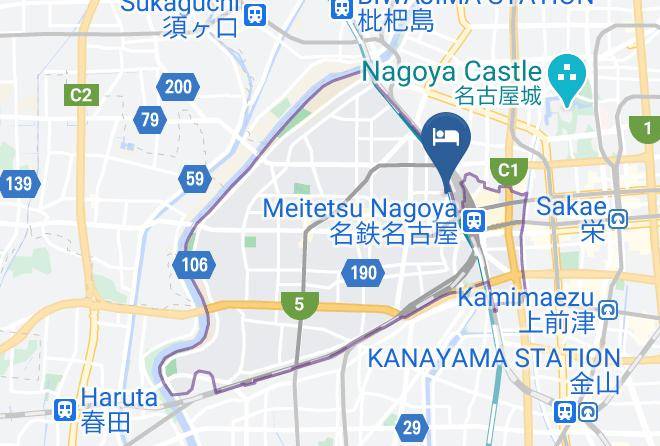 Apa Hotel Nagoya Station Shinkansen Exit North Map