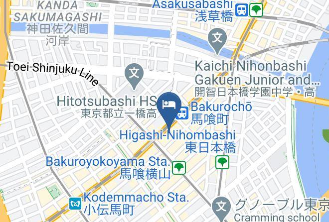 Chuo Ward - Apa Hotel Nihombashi Bakurocho Ekimae Maps