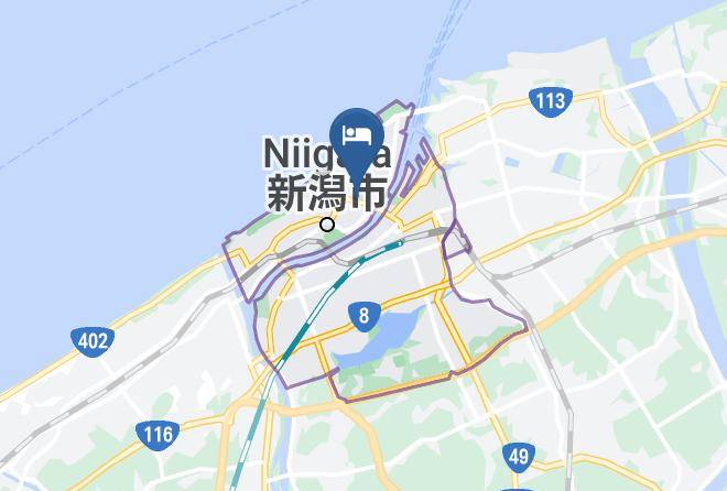 Niigata City Chuo Ward - Apa Hotel Niigata Furumachi Maps