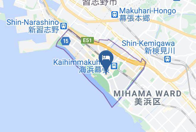 Apa Hotel& Resort Tokyo Bay Makuhari Map