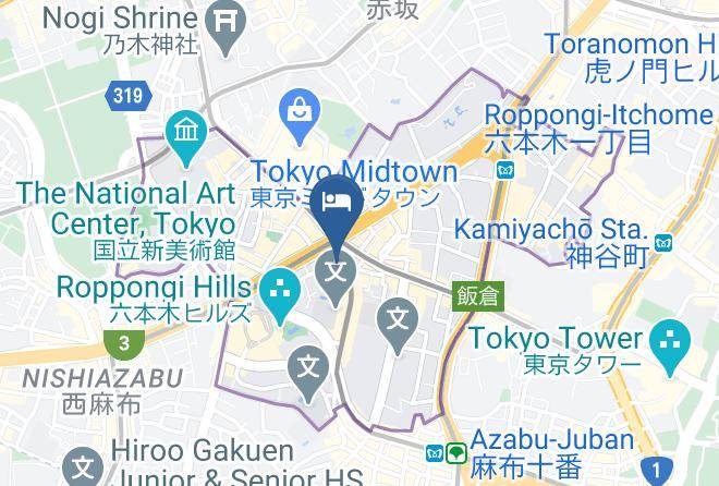 Minato Ward - Apa Hotel Roppongi Ekimae Maps