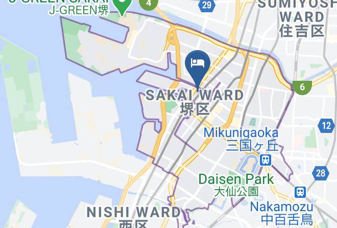 Sakai City Sakai Ward - Apa Hotel Sakai Ekimae Maps