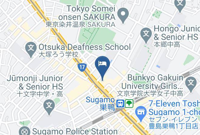 Apa Hotel Sugamo Ekimae Map