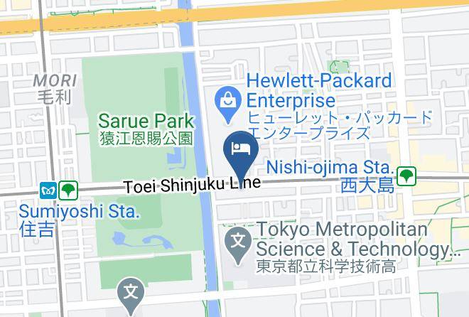 Apa Hotel Tokyo Ojima Map