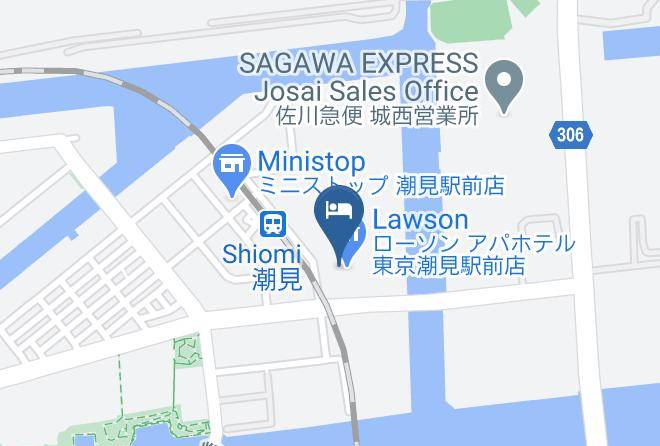 Koto Ward - Apa Hotel Tokyo Shiomi Ekimae Maps