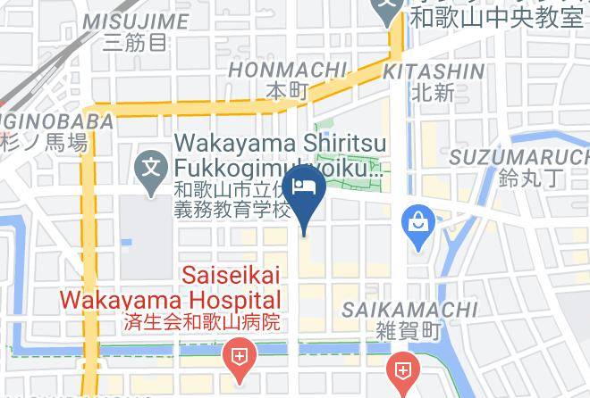 Wakayama City - Apa Hotel Wakayama Maps
