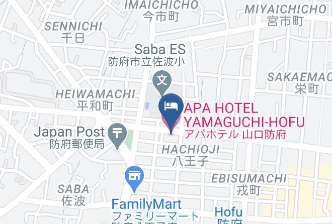 Apa Hotel Yamaguchi Hofu Map