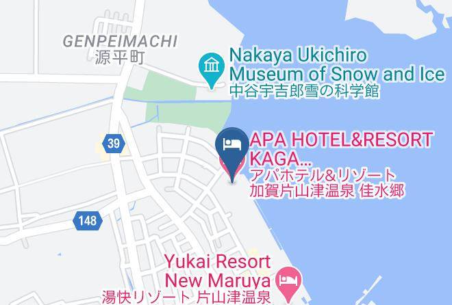 Kaga City - Apa Hotel&resort Kaga Katayamazu Onsen Kasuikyo Maps
