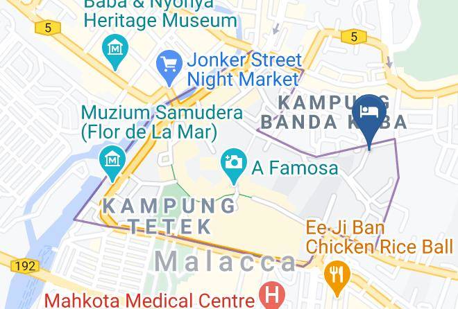 Melaka Tengah - Apa Kaba Home&stay Maps