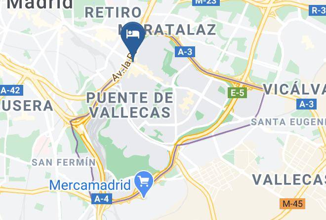 Madrid - Aparatamento Albufera 18 Codigo Postal Maps