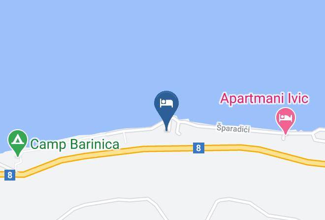 Sibenik - Aparmani Cipre Maps