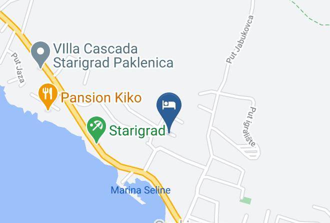 Starigrad - Aparmani Juric Marko&manda Maps