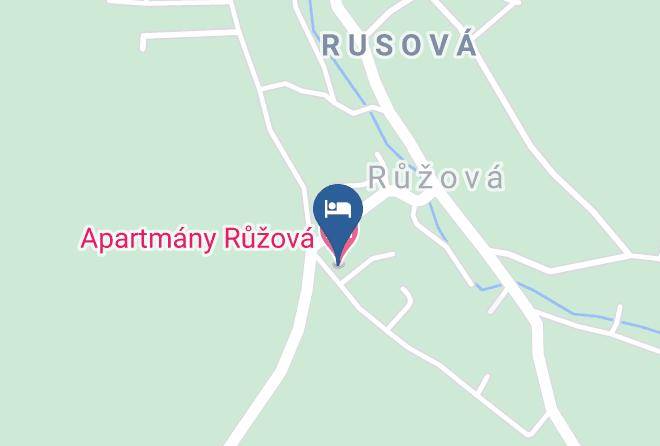 Decin - Aparmany Ruzova Maps