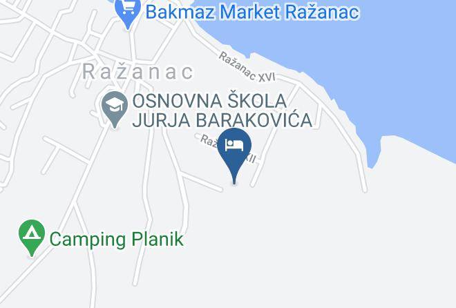 Razanac - Aparment Mauro Maps