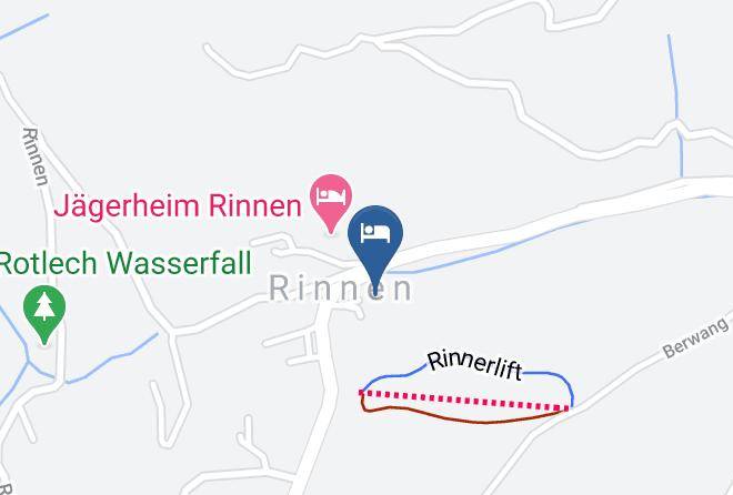 Reutte - Gastehaus Steinkarblick Und Berghausl Maps
