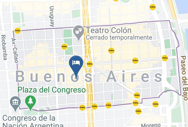 San Nicolas - Gran Hotel Libertad Maps