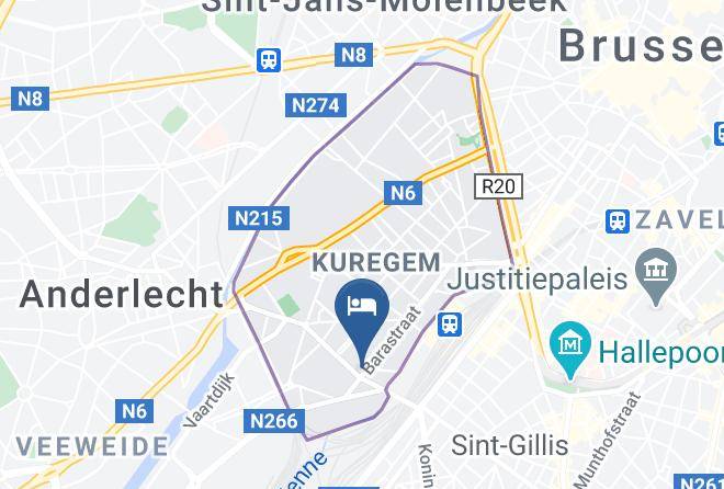 Anderlecht - Apart Hotel Brussels Midi Maps