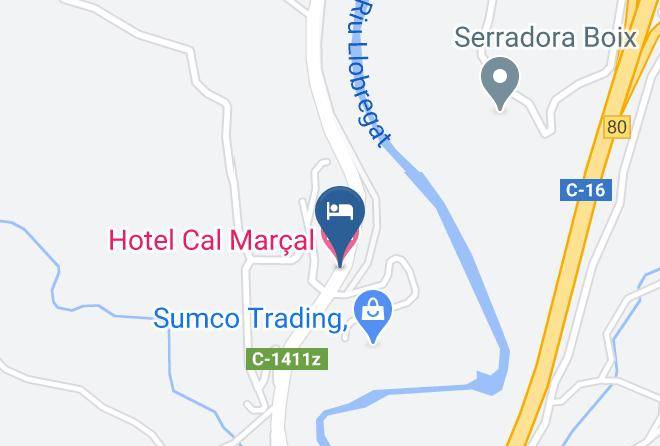 Barcelona - Hotel Cal Marcal Maps