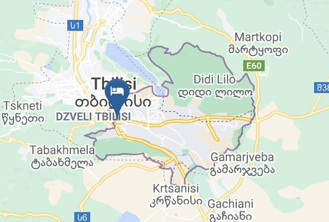 Tbilisi - Hotel Diamond Dat Exx Company Maps