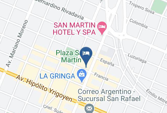 Hotel San Rafael Map