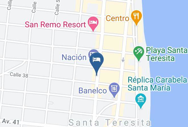 Mar Del Tuyu - Hotel Alfonso 1 Maps