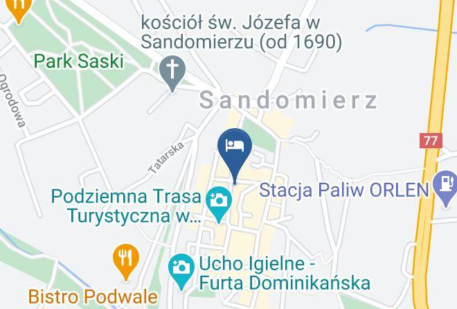 Sandomierski - Piwiarnia Warka Sandomierz Maps