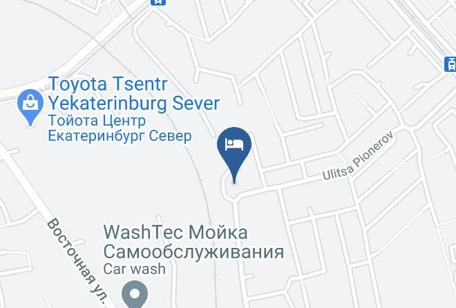 Yekaterinburg - Amigo Hotel Maps